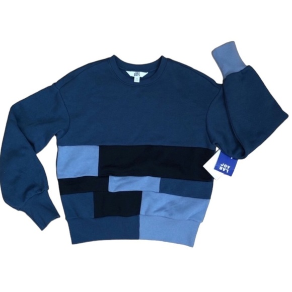 Joy Lab Patchwork Pullover - Picture 2 of 6